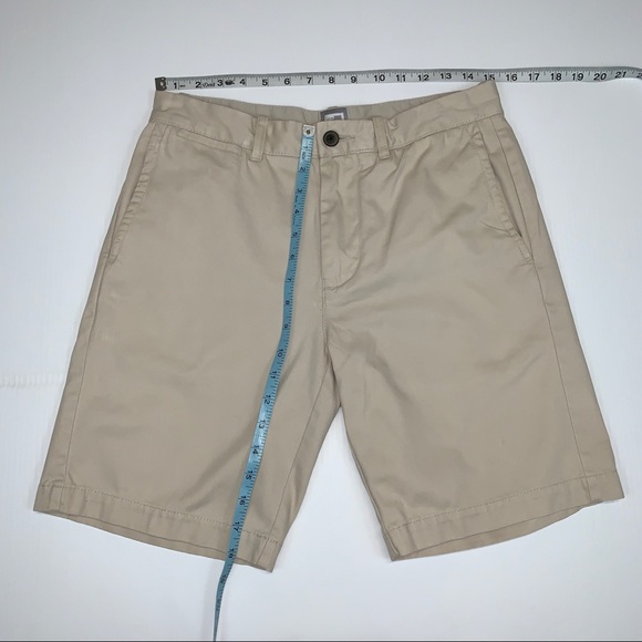 Men’s Cream Cotton 5-Pocket Khaki Shorts size 30 - Picture 5 of 5